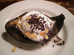 ひつじや_焼きバナナのデザート_20060407.jpg